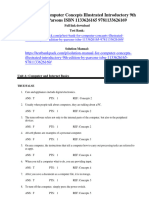 Test Bank For Computer Concepts Illustrated Introductory 9th Edition by Parsons ISBN 1133626165 9781133626169