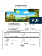 EXTRA PRACTICE - Language 1st Term Test