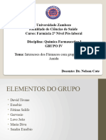 Apresentacao Do Grupo 4 - Quimica Farmaceutica I