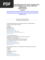 Test Bank For Social Problems Interactive Ebook Community Policy and Social Action 5th Edition Leon Guerrero 1506321356 9781506321356