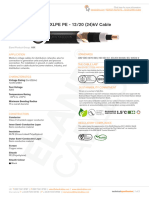 N2xs2y Xlpe Pe 12-20-24 KV Cable