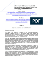 Solution Manual For Prentice Halls Federal Taxation 2016 Corporations Partnerships Estates and Trusts 29th Edition Pope Rupert Anderson 0134105850 9780134105857