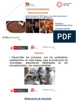 Capacitación Elaboración de Chocolate