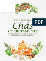 Guia Como Preparar Chás Corretamente - Por Matheus Colombo