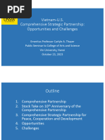 Thayer, Vietnam-U.S. Comprehensive Strategic Partnership: Opportunities and Challenges