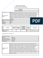 2022SpringSemester - CSB - MBA5310 - Systems and Operations Management