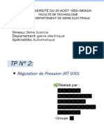 Régulation de Pression (RT 030)