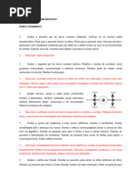 Checklist - Sistema Nervoso