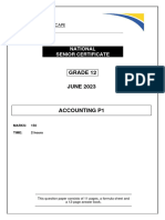 ACCOUNTING P1 GR12 QP JUNE 2023 - English