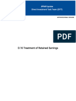 d16 Treatment of Retained Earnings