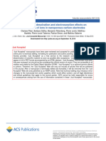 Confinement, Desolvation and Electrosorption Effects On