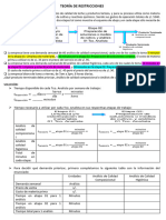 Modelo para Resolver Problemas de Teoría de Las Restricciones