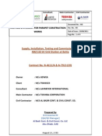 Method Statement For Parapet Construction Works