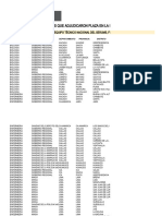 Listado de Profesionales de La Salud Que Adjudicaron Plaza en La Fase de Adjudicación Complementaria de Plazas Equivalentes SERUMS 2022-II