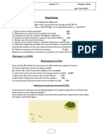 Devoir 3 Modele 1 Physique Chimie TC Semestre 1 1