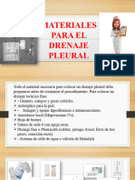 Materiales para El Drenaje Pleural