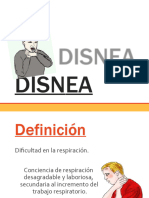 Fisiopatologia Disnea