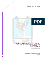 Ventajas Comparativas de Guatemala