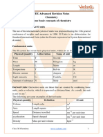 Revision Notes On Some Basic Concepts of Chemistry For NEET 2023 - Free PDF Download