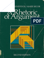 A Rhetoric of Argument