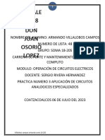 Circuitos Electrónicos Analógicos