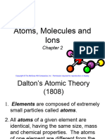 Chapter 2 Atoms Molecules Ions