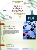 Generalidades de La Bioquímica