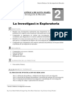 GUIA 2 - La Investigacion Exploratoria