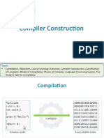 Lecture#1 (Compiler Introduction)