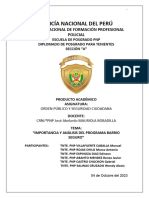 Grupo N°02 Analisis Sobre La Estrategia Multisectorial Barrio Seguro