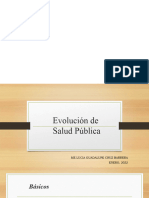 Evolucion de La Salud Publica y Epidemiologia, Enero 2022