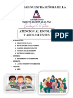 Atencion Escolar Adolescente