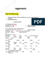 Disk Managment