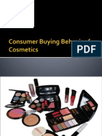 Consumer Buying Behavior For Cosmetics