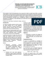 Reporte Practica 10. Determinacion Del Calor de Neutralizacion Del Acido Clorhidrico Con Hidroxido de Sodio. 224081