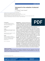 Development of An Instrument For The Evaluation of Advanced Life Support Performance