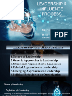 Leadership & Influence Process