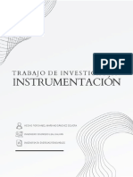 Trabajo de Investigacion - Instrumentacion