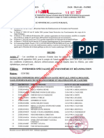 Specialites-Resultats Concours Minsante 2023