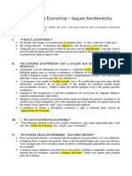 Introdução À Economia - Jaques Kerstenetzky