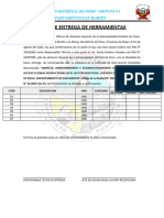 Acta de Entrega de Herramientas-Bajo Posic