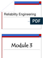 Reliability Engineering: Rajesh V. R. Asst. Professor Dept. of Mechanical Engg. Fisat