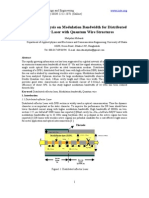 Theoretical Analysis On Modulation Bandwidth For Distributed Reflector Laser With Quantum Wire Structures