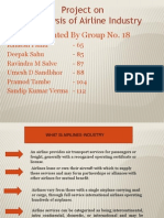 Costing Project On Airline Industry - Group 18