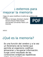 Factores Externos para Mejorar La Memoria