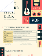 Music Record Pitch Deck by Slidesgo