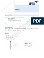 Class 21 - Limits and Continuity - 15.03.2021