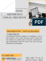 Gradientes - Anualidades Variables