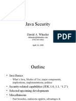 JAVA Security