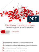 Publicité Et Produits Pharmaceutiques - Oral